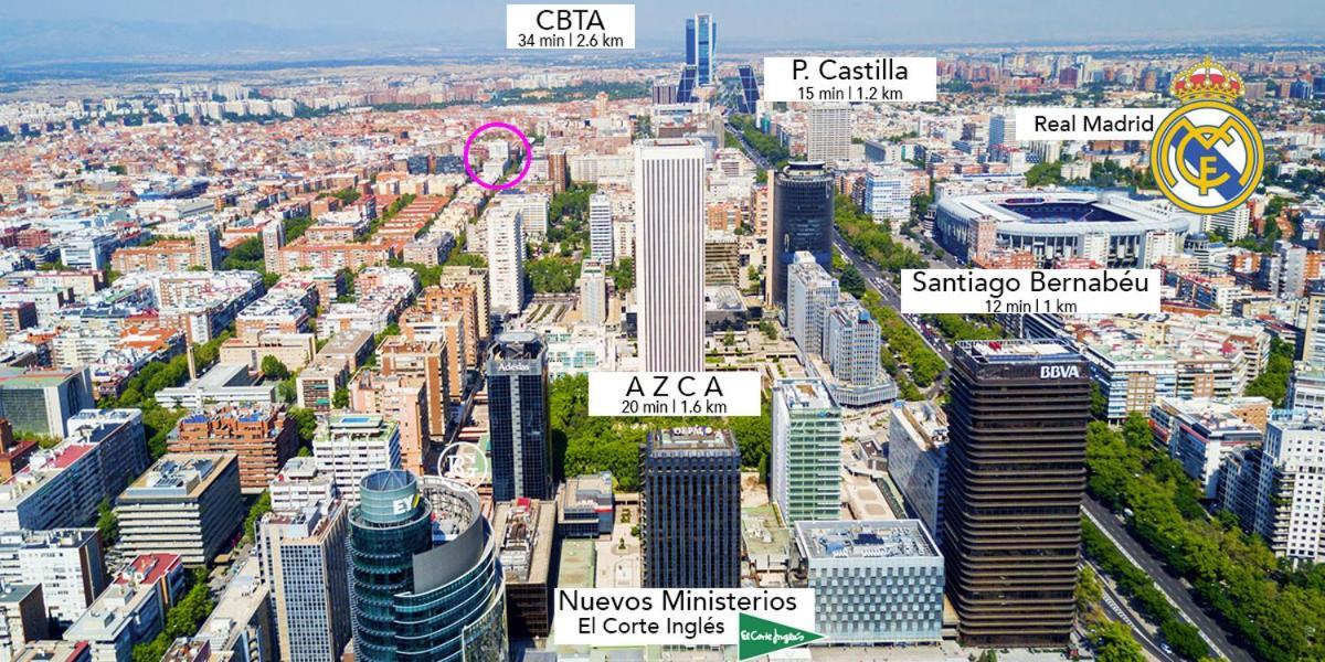 Bernabeu - Cuzco - Eurobuilding 2 Luxury Apartment 마드리드 외부 사진