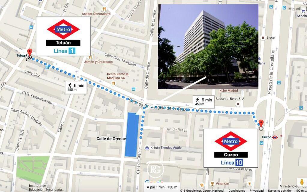 Bernabeu - Cuzco - Eurobuilding 2 Luxury Apartment 마드리드 외부 사진